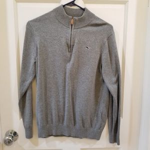 Vineyard Vines 3/4 zip sweater